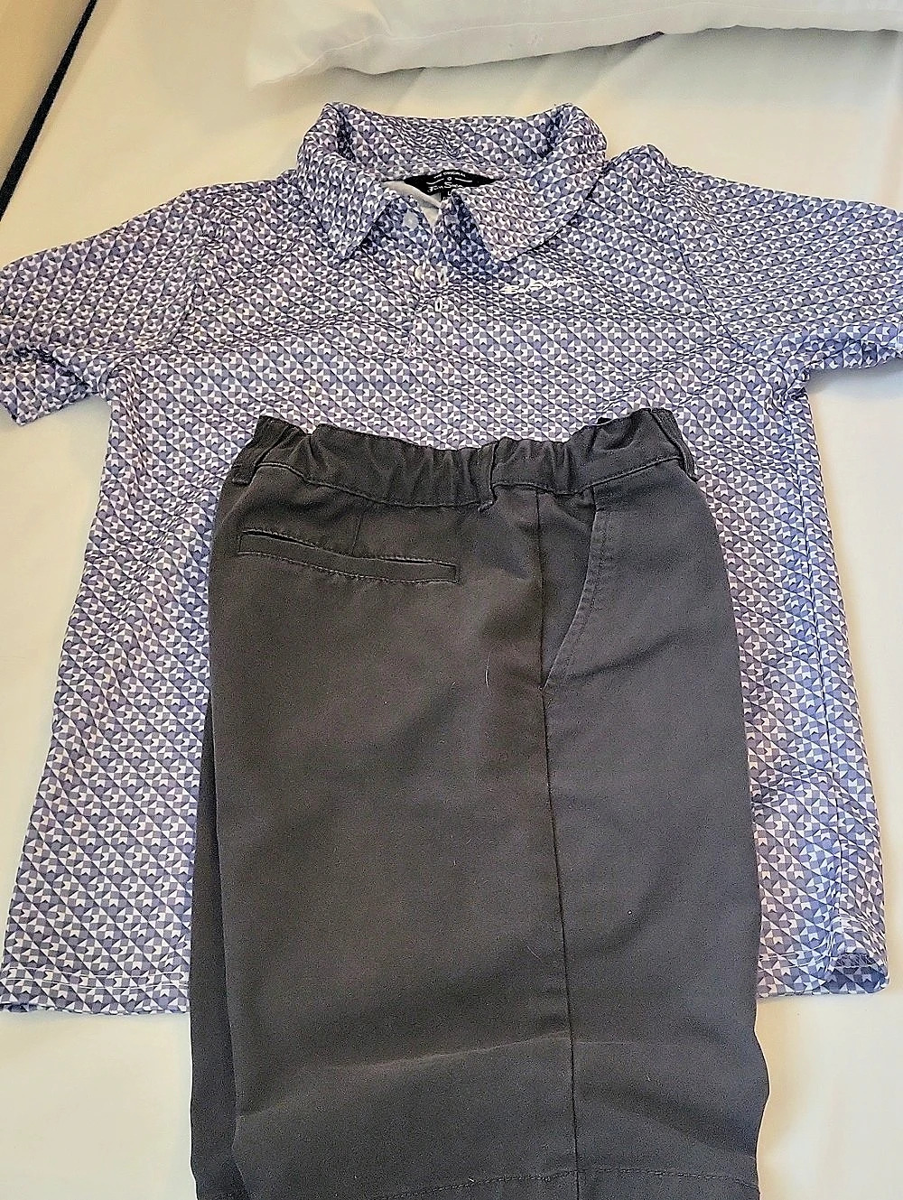 Ben Sherman Boys Size 10/16 Geometric Matching Set Like New